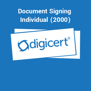 DigiCert Document Signing Individual (2000) Certificate