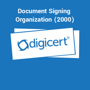 DigiCert Document Signing Organization (2000) Certificate