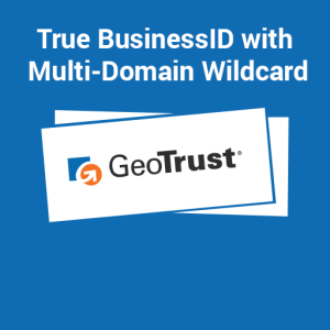 GeoTrust True BusinessID with Multi-Domain Wildcard